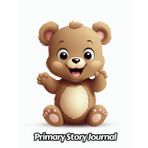 Independently published Teddy Bear Primary Story Journal: Half Page Lined Paper With Dotted Midline and Drawing Section | For Kids Practicing To Draw and Write | Grades K-2 ... Lovers | 8.5 x 11 Inches | 111 Pages | v8