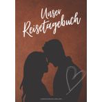 Independently published UNSER REISETAGEBUCH - Gemeinsam die Welt erkunden: Reisetagebuch für Paare zum Ausfüllen | Reisejournal zum Selberschreiben | Mit Platz zum Einkleben ... Din A5 | Cover 1 Leder braun (German Edition)