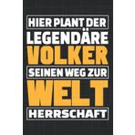 Independently published Volker: Personalisierter Kalender & Planer 2023 / Vorname Volker / 156 Seiten / Softcover / A5