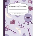 Independently published Wicca Crystal Ball Composition Notebook: Magic Crystal Ball Cute Aesthetic Occult Grimoire Journal Spell Notebook for teens, women, witches