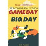 Independently published World health day; the big game; watch party; date planner: Keep your body stay healthy and don’t forget to exercise; Think like a winner; everything ..; eat sleep breathe football; weekly planner;
