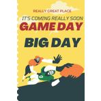 Independently published World health day; the big game; watch party; weekly planner: Keep your body stay healthy and don’t forget to exercise; Think like a winner; ... date planner; eat sleep breathe football;