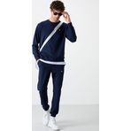 İndigo Casual O Yaka Lastik Paça Pamuklu Erkek Oversize Eşofman Takımı - 85120