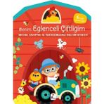 İndigo Çocuk Benim Eğlenceli Çiftliğim - Boyama, Çıkartma ve Yeni Kelimelerle Dolu Bir Oyun Evi (6 Sayfa Çıkartma