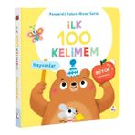 İndigo Çocuk Ilk 100 Kelimem – Hayvanlar (Pencereli Dokun-Hisset)
