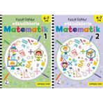 İndigo Çocuk Indigo Çocuk Küçük Dahiler – Etkinliklerle Matematik (6-7 Yaş) 2'li Kitap Seti