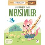 İndigo Çocuk Suyla Rengarenk Boyama Mevsimler 3-5 Yaş Kolektif Yazarlı Eğlenceli Kitap (Sihirli Fırçasıyla)