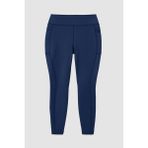 Indigo Esnek Standart Fit Performans Battal Büyük Beden Kadın Tayt - 94652 - 3XL - İndigo