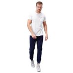 İndigo Fermuar Cepli Dar Kalıp Jogger Erkek Eşofman Alt - 84343 XL İndigo