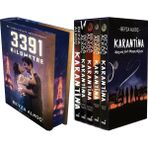 İndigo Kitap 3391 Km Film Özel Baskı Ciltli ve Karantina Serisi Seti-5 Kitap Takım- Ciltli Kutulu (Beyza Alkoç) 2'li Set