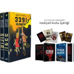 İndigo Kitap 3391 Km Serisi 2 Kitap Kutulu Ciltli ve Oyuncak Mahşeri Hediyeli Kutu Ciltli