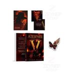 İndigo Kitap Ateşpare 1(KARTONKAPAK)Özel Tasarım Hareketli Kelebek Ayraç Hediye