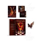 İndigo Kitap Ateşpare 2(KARTONKAPAK)Özel Tasarım Hareketli Kelebek Ayraç Hediye