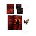 İndigo Kitap Ateşpare 3(KARTONKAPAK)Özel Tasarım Hareketli Kelebek Ayraç Hediye