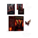 İndigo Kitap Ateşpare 4(KARTONKAPAK)Özel Tasarım Hareketli Kelebek Ayraç Hediye