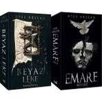 İndigo Kitap Beyaz Leke 1 Mahkumiyet Karton Kapak ve Emare Maske Karton Kapak (Aslı Arslan) 2'li Set