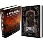 İndigo Kitap Bronz 4 Mecnun Ciltli ve Karantina 3 Ciltli Beyza Alkoç 2li Set