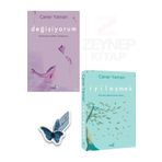 İndigo Kitap Caner Yaman İyileşmek ve Değişiyorum 2 Kitap Set(Özel Tasarım Hareketli Kelebek Ayraç Hediye)