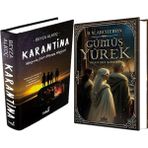 İndigo Kitap Gümüş Yürek 3: Yolun Son Şarkısı Ciltli ve Karantina 1 Ciltli Beyza Alkoç 2li Set