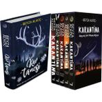 İndigo Kitap Kar Tanesi Ciltli ve Karantina Serisi Seti-5 Kitap Takım- Ciltli Kutulu (Beyza Alkoç) 2'li Set
