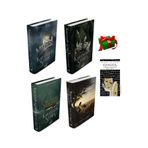 İndigo Kitap Karanlığın Şehri 1, 2, 3 ve İs Kokan Zeytin Ağacı Şule Avlamaz Seti 4 Kitap Ciltli