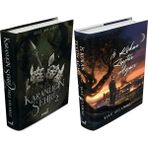 İndigo Kitap Karanlığın Şehri 2 Ciltli ve Is Kokan Zeytin Ağacı 2 Ciltli (Şule Avlamaz) 2'li Set