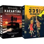 İndigo Kitap Karantina 1 Karton Kapak ve 3391 Kilometre Karton Kapak (Beyza Alkoç) 2'li Set