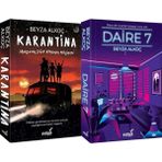 İndigo Kitap Karantina 1 Karton Kapak ve Daire 7 Karton Kapak (Beyza Alkoç) 2'li Set