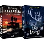 İndigo Kitap Karantina 1 Karton Kapak ve Kar Tanesi Karton Kapak (Beyza Alkoç) 2'li Set
