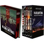 İndigo Kitap Karantina 1. Perde Film Özel Baskı Ciltli ve Karantina Serisi Seti-5 Kitap Takım- Ciltli Kutulu (Beyza Alkoç) 2'li Set