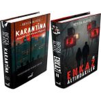 İndigo Kitap Karantina 2 Ciltli ve Enkaz Altındakiler 2 Ciltli (Beyza Alkoç) 2'li Set