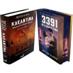 İndigo Kitap Karantina 3 Ciltli ve 3391 Km Film Özel Baskı Ciltli (Beyza Alkoç) 2'li Set