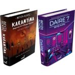 İndigo Kitap Karantina 3 Ciltli ve Daire 7 Ciltli (Beyza Alkoç) 2'li Set