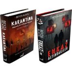 İndigo Kitap Karantina 3 Ciltli ve Enkaz Altındakiler 2 Ciltli (Beyza Alkoç) 2'li Set