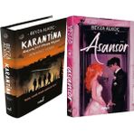 İndigo Kitap Karantina 4 Ciltli ve Asansör Ciltli (Beyza Alkoç) 2'li Set