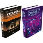 İndigo Kitap Karantina 4 Ciltli ve Daire 7 Ciltli (Beyza Alkoç) 2'li Set