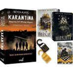 İndigo Kitap Karantina 4 Karton Kapak ve Misafir Karton Kapak (Beyza Alkoç) 2'li Set