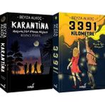 İndigo Kitap Karantina 5 Karton Kapak ve 3391 Kilometre Karton Kapak (Beyza Alkoç) 2'li Set