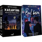 İndigo Kitap Karantina 5 Karton Kapak ve Bul Beni 2 Karton Kapak (Beyza Alkoç) 2'li Set