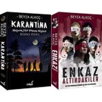 İndigo Kitap Karantina 5 Karton Kapak ve Enkaz Altındakiler 1 Karton Kapak (Beyza Alkoç) 2'li Set