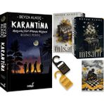 İndigo Kitap Karantina 5 Karton Kapak ve Misafir Karton Kapak (Beyza Alkoç) 2'li Set