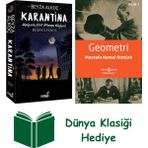 İndigo Kitap Karantina Beşinci Perde + Geometri + Dünya Klasiği Hediye - Hayır
