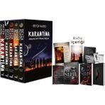 İndigo Kitap Karantina Serisi Seti-5 Kitap Takım- Ciltli Kutulu ve Bıçak Sırtı 1 Hükümdar Hediyeli Kutu