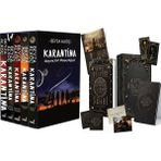 İndigo Kitap Karantina Serisi Seti-5 Kitap Takım- Ciltli Kutulu ve Katil Kalpler Şehri 1 Hediyeli Kutu