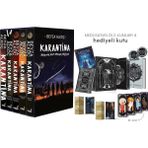 İndigo Kitap Karantina Serisi Seti-5 Kitap Takım- Ciltli Kutulu ve Medusa'nın Ölü Kumları 4 Hediyeli Kutu Tek Kitap