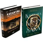 İndigo Kitap Kasırgaya Kanan Saka 3 Ciltli ve Karantina 4 Ciltli Beyza Alkoç 2li Set