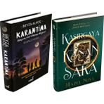 İndigo Kitap Kasırgaya Kanan Saka 3 Ciltli ve Karantina 5 Ciltli Beyza Alkoç 2li Set