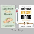 İndigo Kitap Kendimden Özür Dilerim - Seni Yoran Her Şeyi Bırak - Caprice B112 Tükenmez Kalem Hediye - Hediyeli