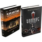 İndigo Kitap Sarkaç 1 Kurma Bebek Ciltli ve Karantina 4 Ciltli Beyza Alkoç 2li Set
