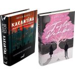 İndigo Kitap Tozlu Pembe 1 Ciltli ve Karantina 2 Ciltli Beyza Alkoç 2li Set